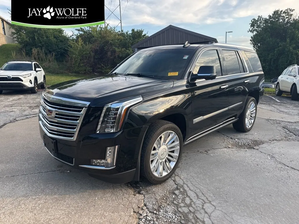 Black 2018 Cadillac Escalade Platinum for sale in Overland Park, KS
