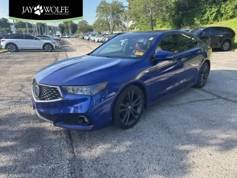 Blue 2019 Acura TLX 2.4L Technology Pkg w/A-Spec Pkg for sale in Overland Park, KS