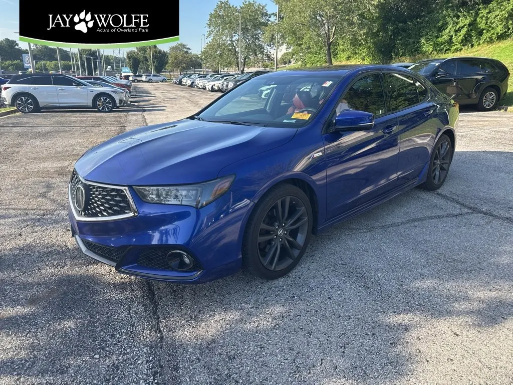 Blue 2019 Acura TLX 2.4L Technology Pkg w/A-Spec Pkg for sale in Overland Park, KS