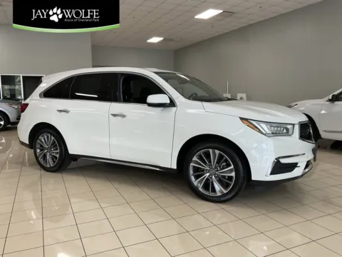 White 2017 Acura MDX w/Technology Pkg for sale in Overland Park, KS