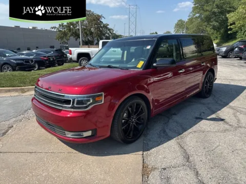 Red 2016 Ford Flex Limited w/EcoBoost for sale in Overland Park, KS