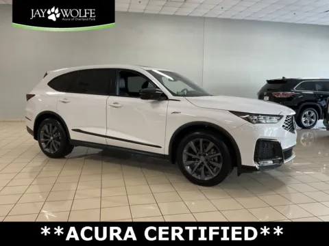 White 2025 Acura MDX w/A-Spec Package for sale in Overland Park, KS