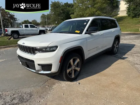 White 2022 Jeep Grand Cherokee L Limited for sale in Overland Park, KS