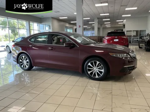 Red 2016 Acura TLX Tech for sale in Overland Park, KS