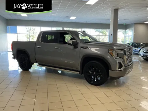 Gray 2021 GMC Sierra 1500 Denali for sale in Overland Park, KS