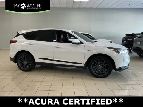 White 2023 Acura RDX w/A-Spec Advance Package for sale in Overland Park, KS