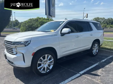 White 2021 Chevrolet Tahoe High Country for sale in Overland Park, KS