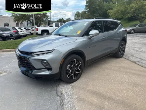Gray 2023 Chevrolet Blazer RS for sale in Overland Park, KS