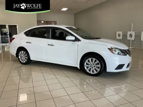 White 2017 Nissan Sentra SV for sale in Overland Park, KS