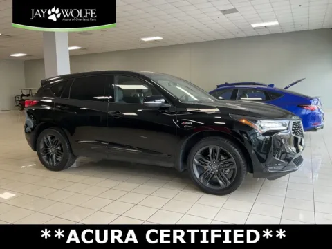 Black 2023 Acura RDX w/A-Spec Package for sale in Overland Park, KS
