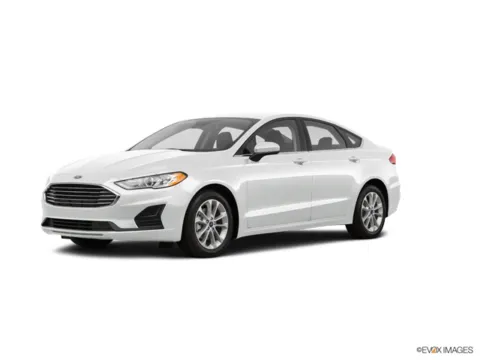 White 2020 Ford Fusion Hybrid SE for sale in Overland Park, KS