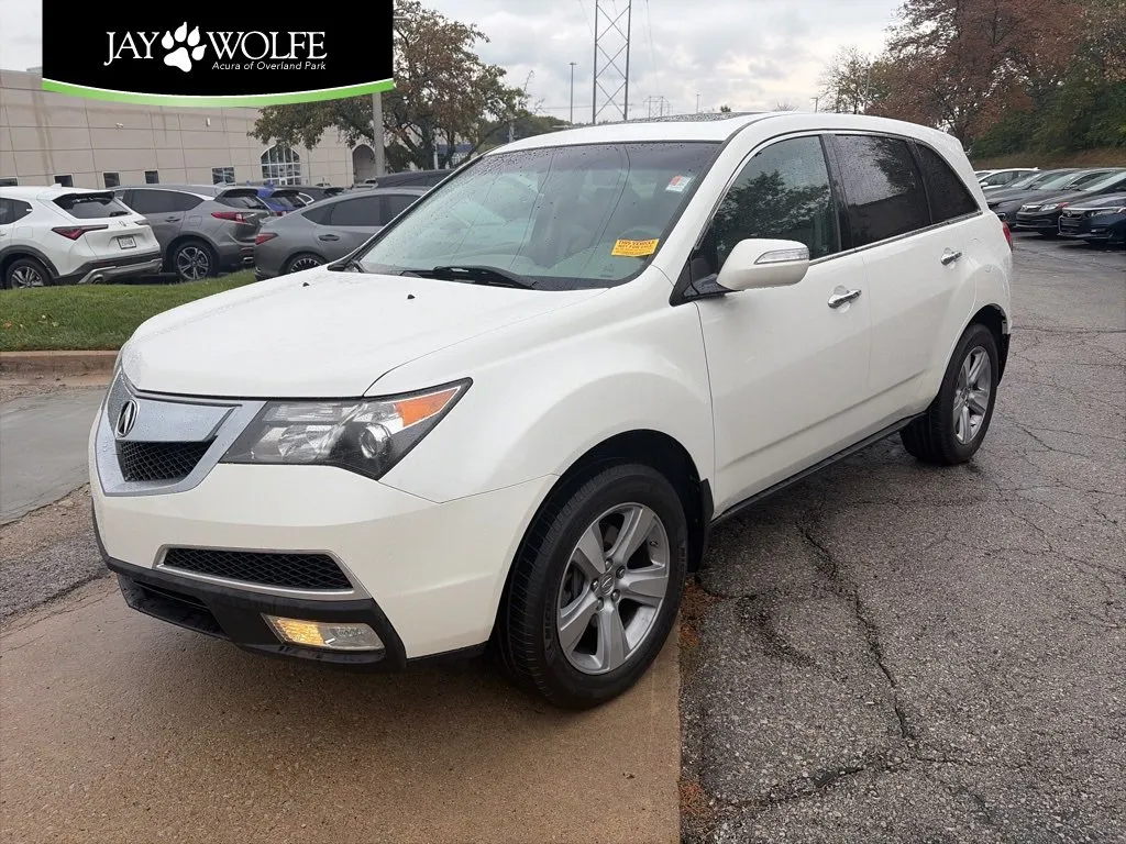 White 2011 Acura MDX 3.7L for sale in Overland Park, KS