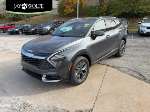Gray 2024 Kia Sportage Hybrid SX-Prestige for sale in Overland Park, KS