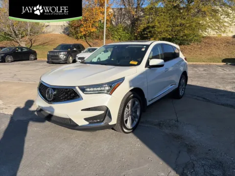 White 2020 Acura RDX w/Advance Pkg for sale in Overland Park, KS