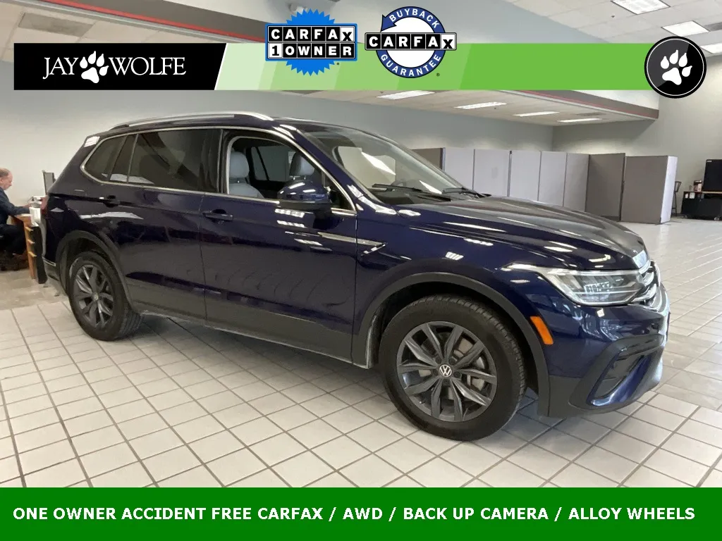 Blue 2023 Volkswagen Tiguan 2.0T SE for sale in Kansas City, MO