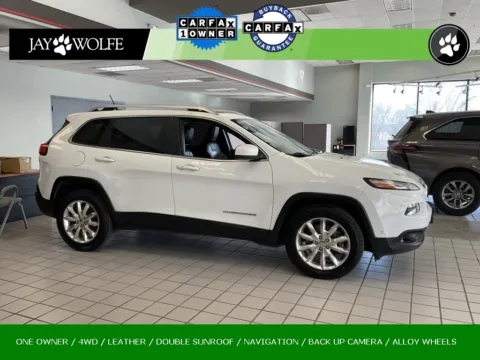 White 2015 Jeep Cherokee Limited for sale in Kansas City, MO
