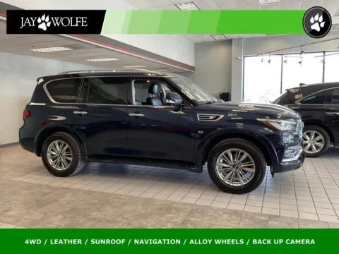 Blue 2020 INFINITI QX80 LUXE for sale in Kansas City, MO