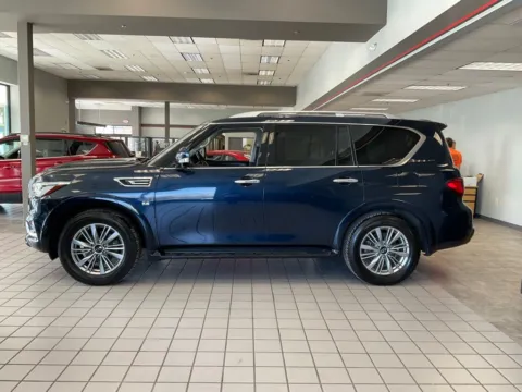Another view of 2020 INFINITI QX80 LUXE for sale in Kansas City, MO at Jay Wolfe Auto Outlet