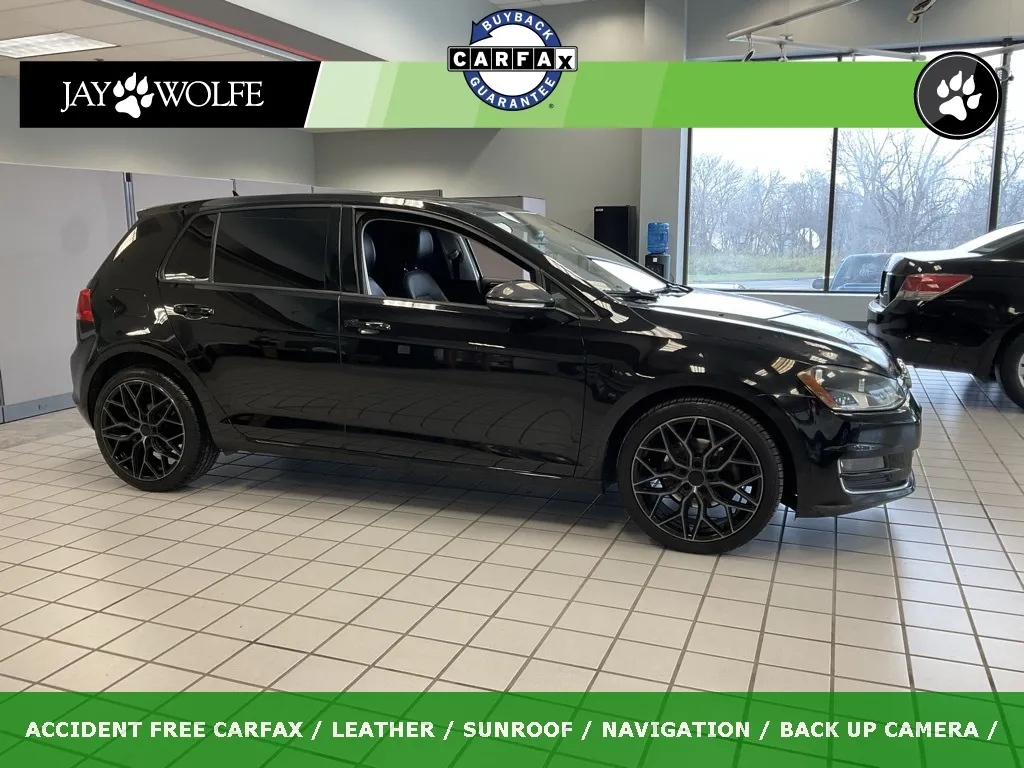 Black 2015 Volkswagen Golf TDI SEL 4-Door for sale in Kansas City, MO