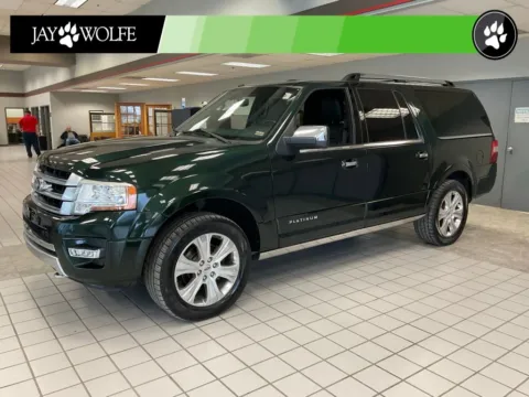Another view of 2016 Ford Expedition EL Platinum for sale in Kansas City, MO at Jay Wolfe Auto Outlet