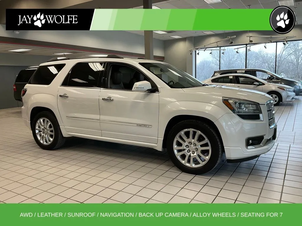 White 2016 GMC Acadia Denali for sale in Kansas City, MO