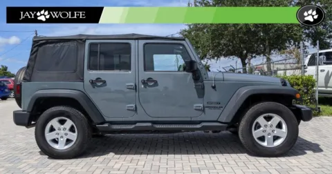 Another view of 2015 Jeep Wrangler Unlimited Sport for sale in Kansas City, MO at Jay Wolfe Auto Outlet