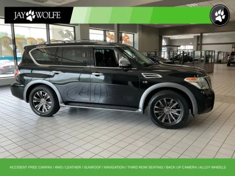 Black 2017 Nissan Armada Platinum for sale in Kansas City, MO