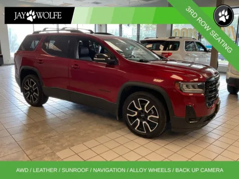 Red 2021 GMC Acadia SLT for sale in Kansas City, MO
