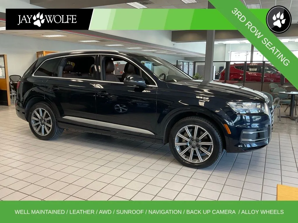 Blue 2017 Audi Q7 3.0T Premium Plus for sale in Kansas City, MO