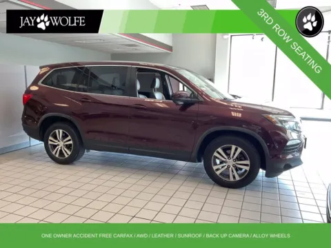 Red 2017 Honda Pilot EX-L for sale in Kansas City, MO