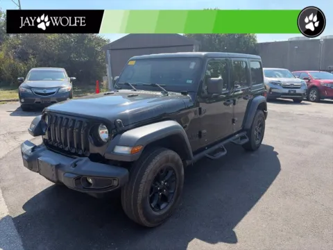 Black 2020 Jeep Wrangler Unlimited Sport for sale in Kansas City, MO
