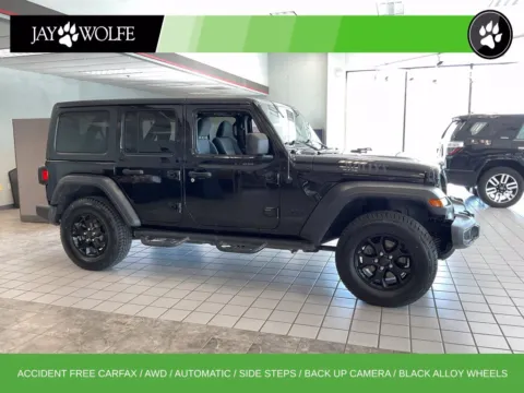 Black 2020 Jeep Wrangler Unlimited Sport for sale in Kansas City, MO