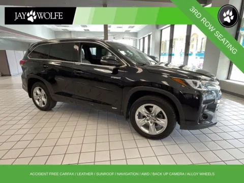 Black 2019 Toyota Highlander Hybrid Limited for sale in Kansas City, MO