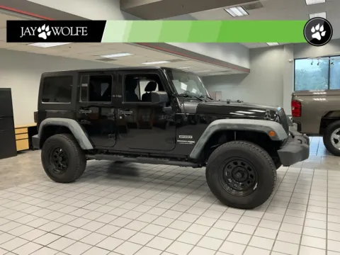 Black 2018 Jeep Wrangler JK Unlimited Sport for sale in Kansas City, MO