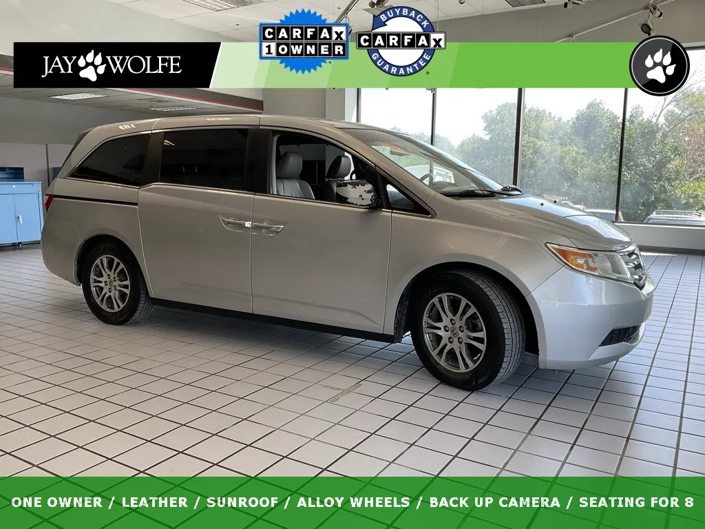 Used 2012 Honda Odyssey EX-L with VIN 5FNRL5H68CB138900 for sale in Kansas City