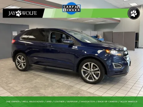 Blue 2016 Ford Edge Sport for sale in Kansas City, MO