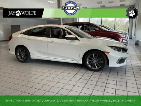 White 2019 Honda Civic EX-L for sale in Kansas City, MO