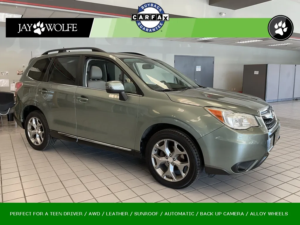 Green 2015 Subaru Forester 2.5i Touring for sale in Kansas City, MO