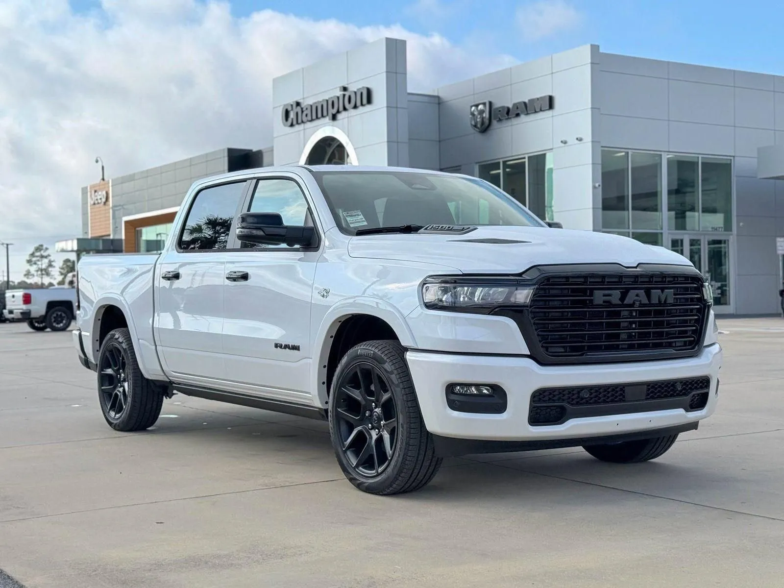 White 2026 Ram 1500 Laramie for sale in Gulfport, MS
