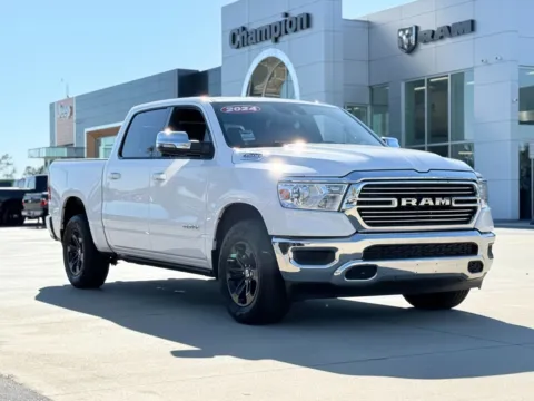 White 2024 Ram 1500 Laramie for sale in Gulfport, MS