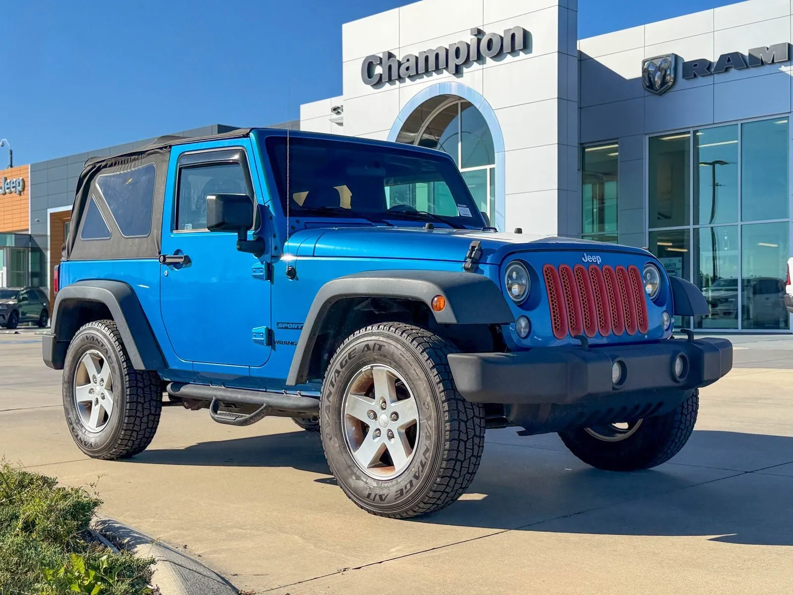 Used 2015 Jeep Wrangler Sport with VIN 1C4AJWAG9FL611183 for sale in Gulfport, MS