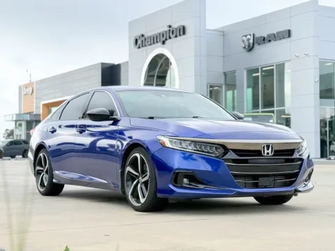 Blue 2022 Honda Accord Sedan Sport for sale in Gulfport, MS