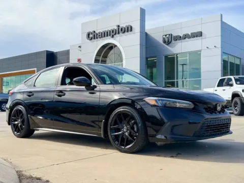 Black 2024 Honda Civic Hatchback Sport for sale in Gulfport, MS