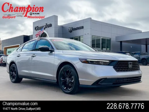 Silver 2025 Honda Accord Sedan SE for sale in Gulfport, MS
