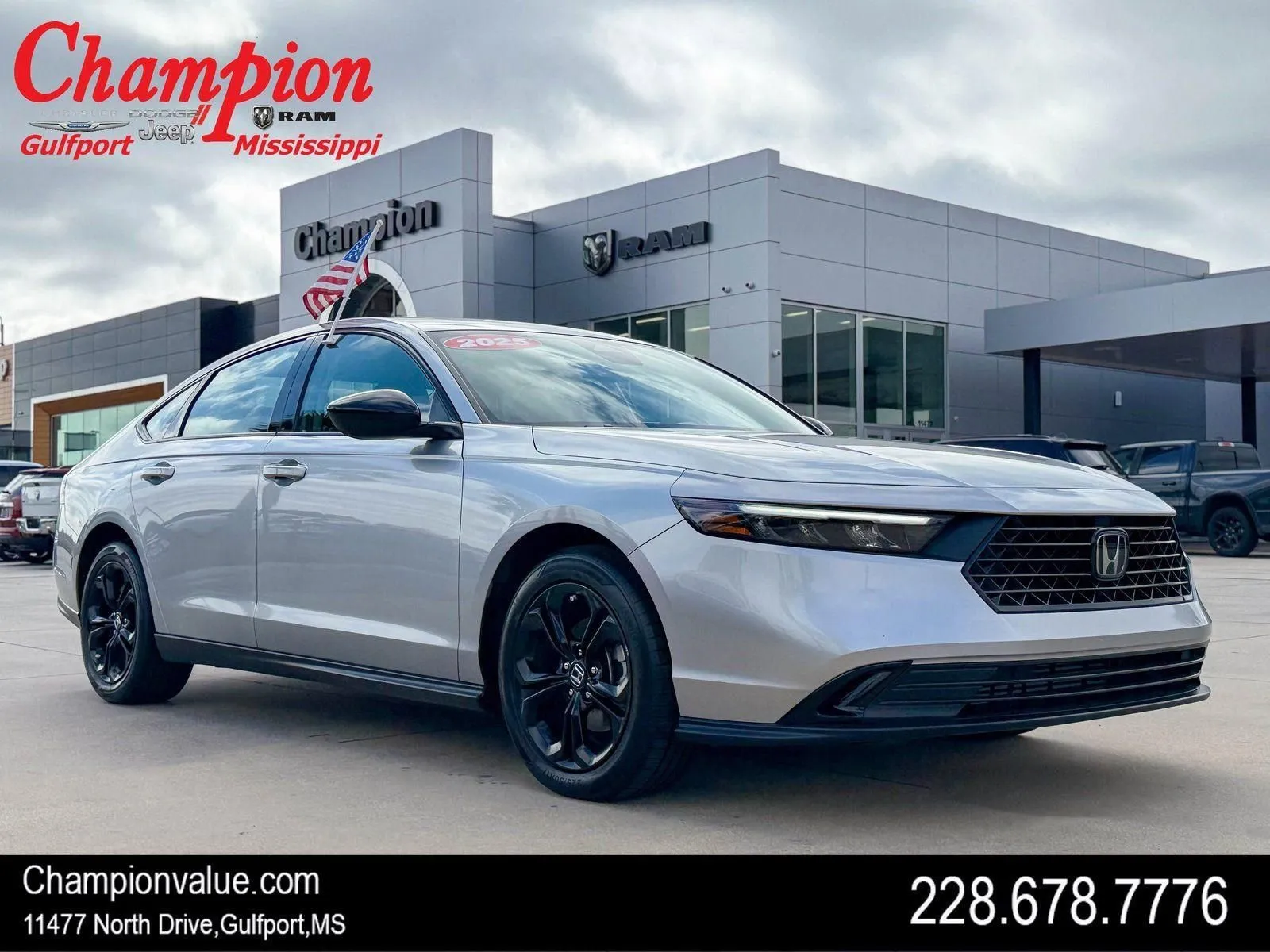 2025 Honda Accord Sedan SE for sale in Gulfport, MS