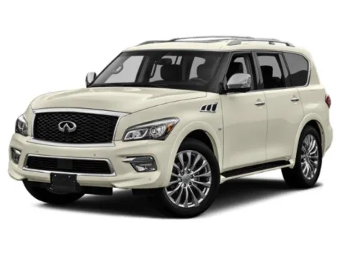 Black 2015 INFINITI QX80 for sale in Gulfport, MS