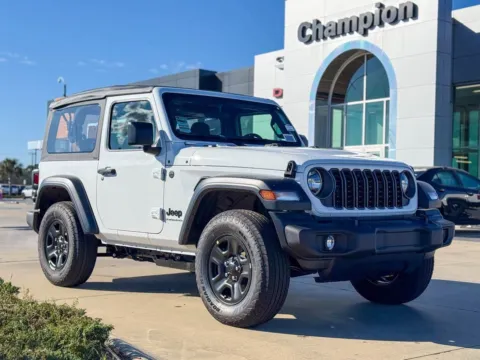White 2026 Jeep Wrangler Sport for sale in Gulfport, MS
