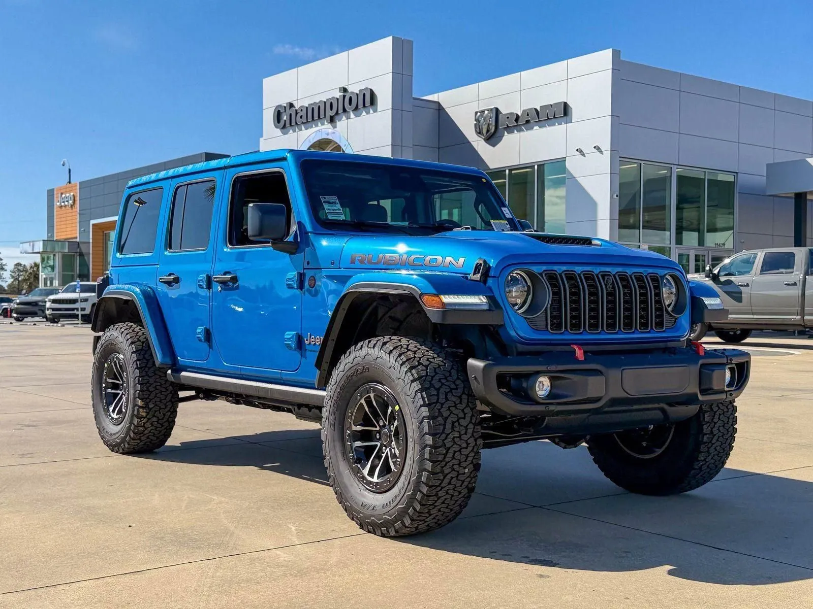 Blue 2026 Jeep Wrangler Rubicon X for sale in Gulfport, MS