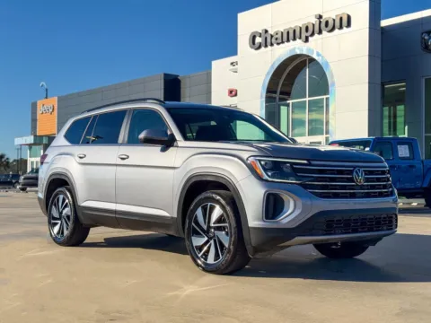 Silver 2025 Volkswagen Atlas 2.0T SE w/Technology for sale in Gulfport, MS