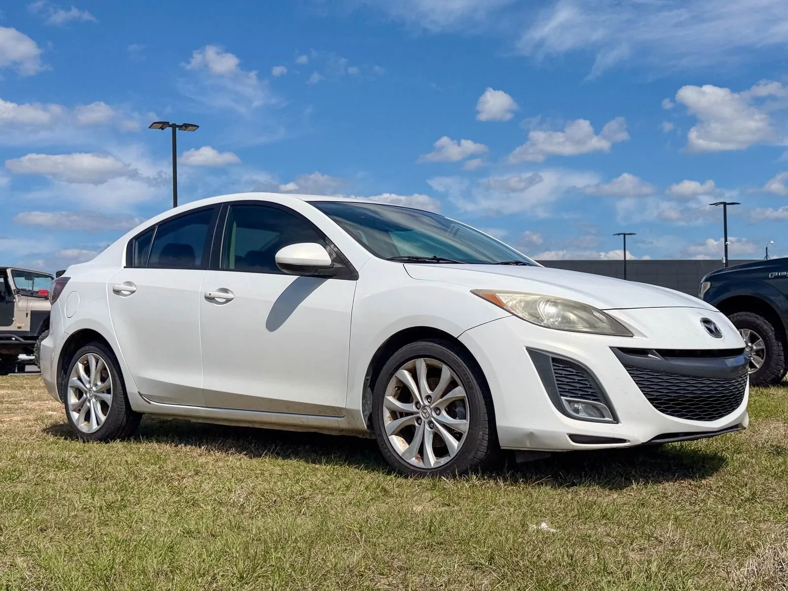White 2011 Mazda Mazda3 s Grand Touring for sale in Gulfport, MS